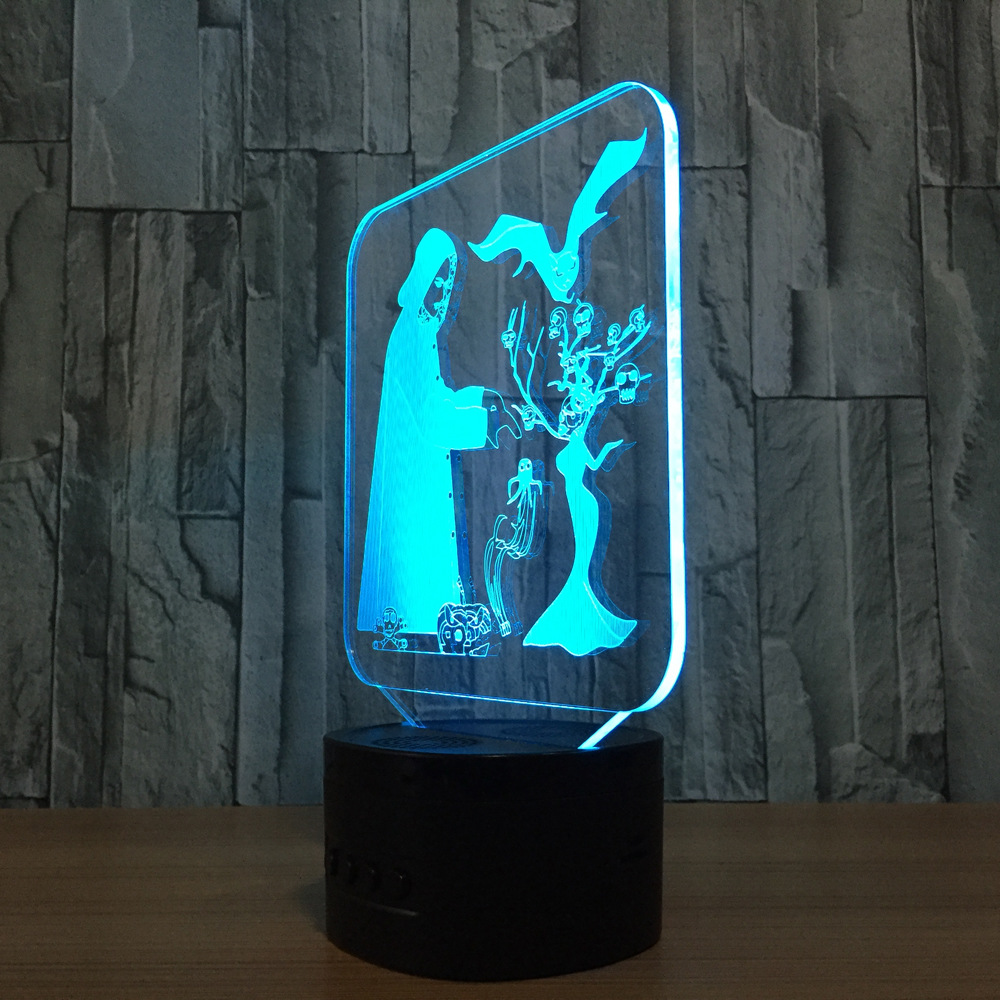 创意节能 智能家居LED灯 触摸USB充电