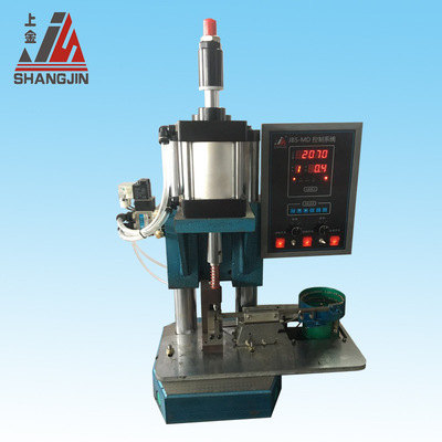 semi-automatic Silver Point Pneumatic Riveting machine JBS-100MD Silver Point Riveting digital display Mute Efficient