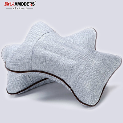 Manufactor Direct selling originality In addition to taste In addition to formaldehyde Flax Healthy Bamboo charcoal Pillow automobile Headrest Neck Pillow Pillow