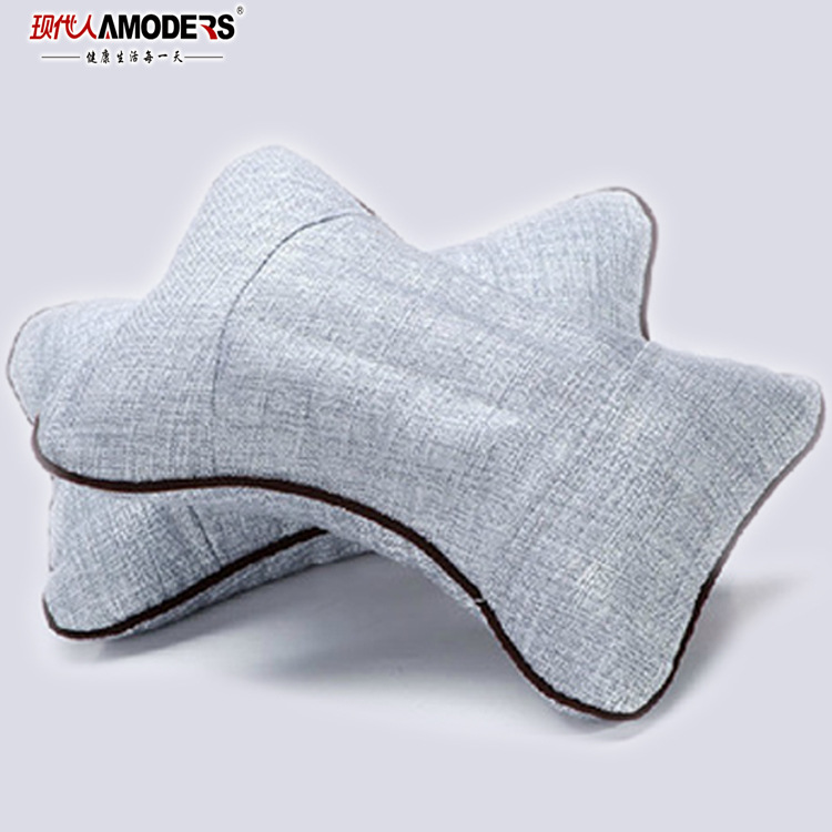 Manufactor Direct selling originality In addition to taste In addition to formaldehyde Flax Healthy Bamboo charcoal Pillow automobile Headrest Neck Pillow Pillow