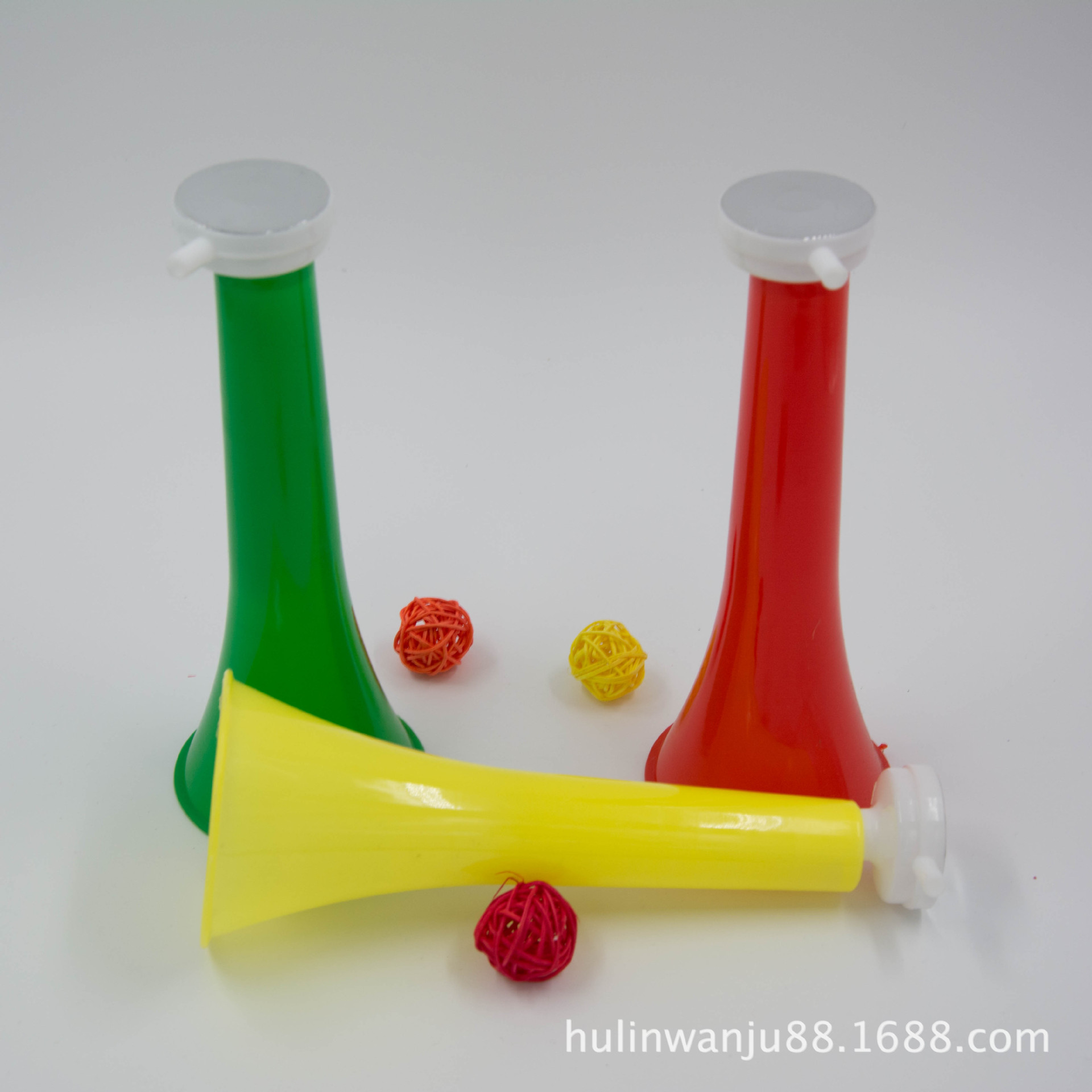 Fan telescópico boceto de fútbol animadora refuerzo apoyos grandes dos secciones juguetes de plástico para niños al por mayor