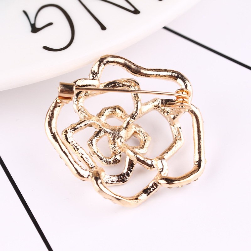 Koreanische version von strass temperament rose brosche anzug corsage strickjacke mode pin fabrik direkt verkäufe_voghion.com