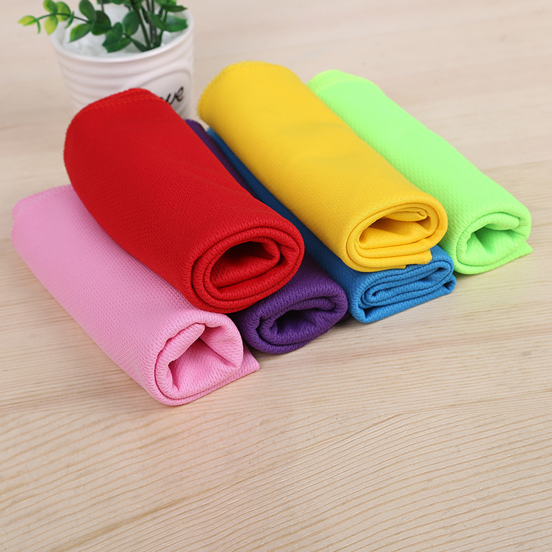 Color Magic Cold Towel Exercise Fitness Sweat Summer Ice