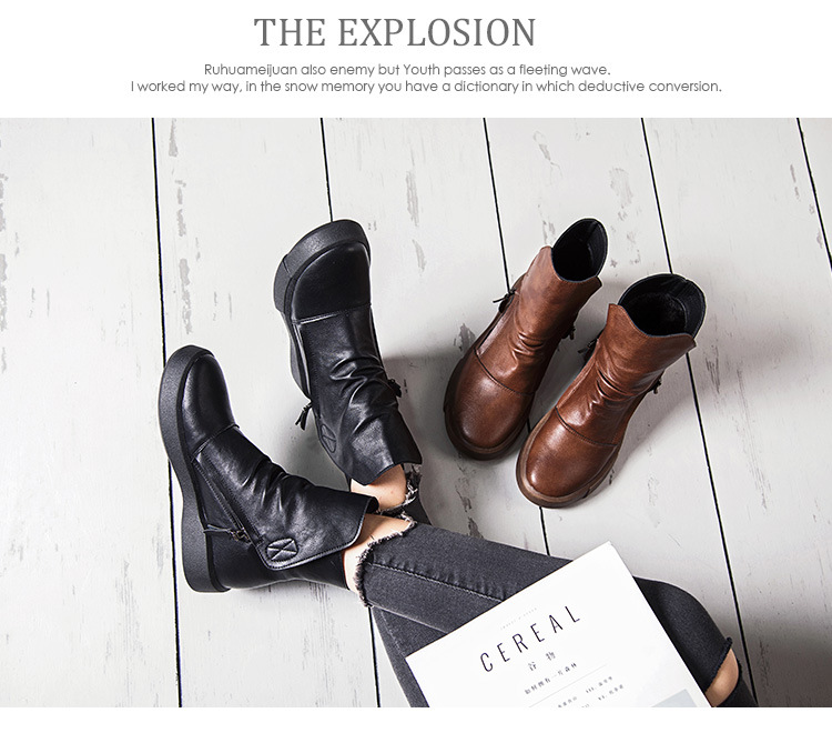 Bottes femme en PU artificiel - Ref 3355246 Image 14