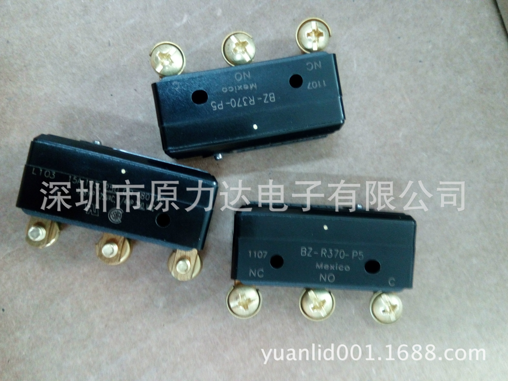 Honeywell 全新原厂进口产品 BZ-R370-P5 基本/快动开关