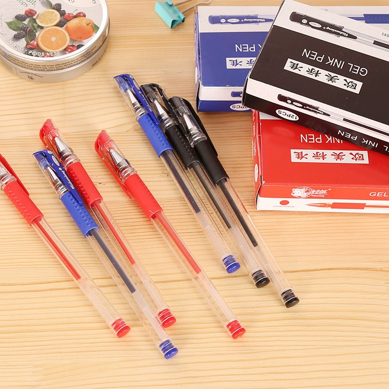 Европейский стандарт гелевая ручка творческие офисные учебные принадлежности Водяная ручка 0,5 мм черный синий красный Заводской магазин