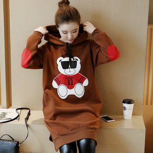 孕妇秋装长款卫衣图片_孕妇秋装长款卫衣图片