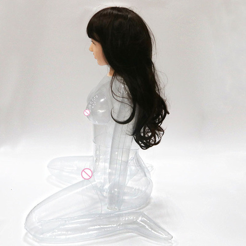 逼真透明情趣娃娃仿真名器男用充气娃娃男用自慰器仿真人M腿娃娃