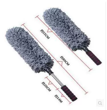 Автомобильная щетка восковая щетка Автомобильная Выдвижная восковая Швабра Duster Автомобильная восковая щетка в твердом переплете многофункциональная круглая восковая щетка