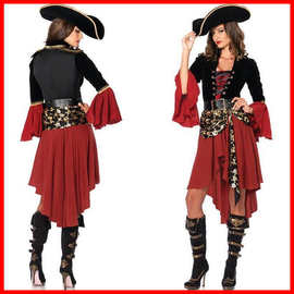 2020年新款女款海盗装 万圣节服装成人欧美游戏制服诱惑cosplay服