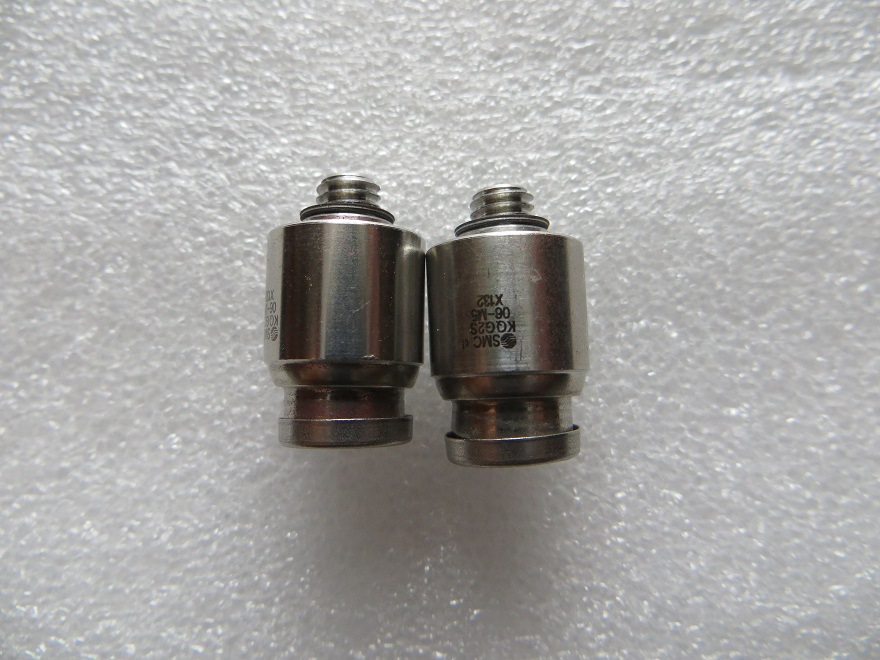 KQG2S06-M5原装SMC不锈钢耐腐蚀耐酸碱快速接头现货M5牙接6的气管