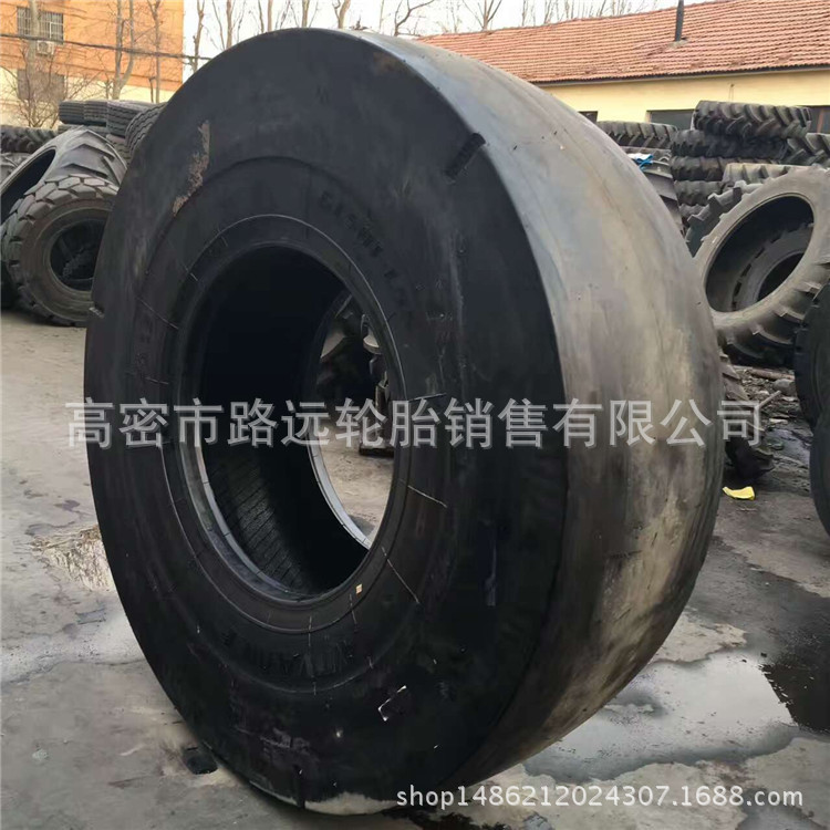 井下光面轮胎 15L-57.5 R-2S花纹 铲运机钢丝轮胎