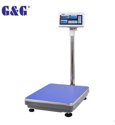 双杰TJ-K电子计数台秤60kg/150kg/300kg/600kg工业台秤配RS232