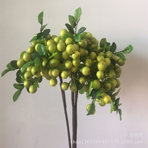 Factory direct sales of artificial berries, artificial flowers, soft decoration design, European style decorations