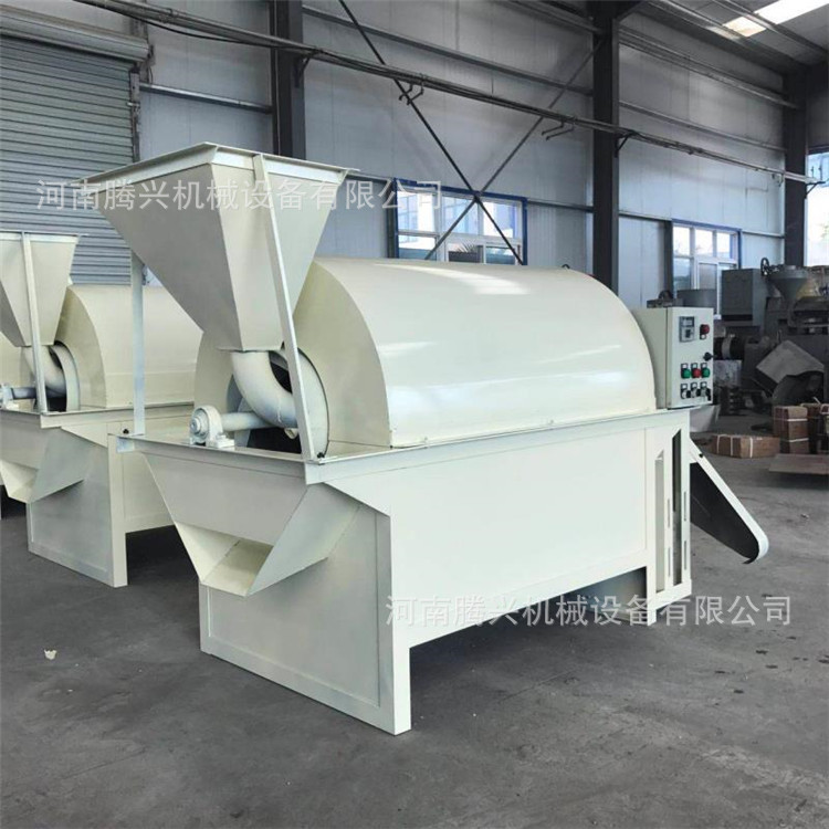 多功能闭门式电加热 榨油板栗瓜子花生芝麻燃气炒锅厂家