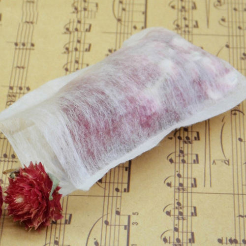 Heat-sealed corn fiber tea bag, floral tea bag, 5.5*6cm filtered powder bag, empty tea bag, disposable tea bag