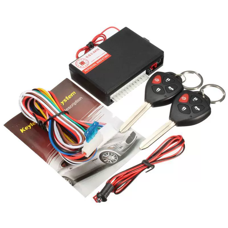 Пульт дистанционного управления автомобилем Центральный замок без ключа система направления света выход звукового сигнала LB-405