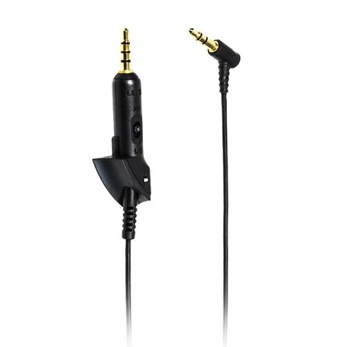 Suitable for Dr. QC15 QC2 headphone cable, in-line control cable, audio cable connection cable, dual 3.5mm head AUX cable