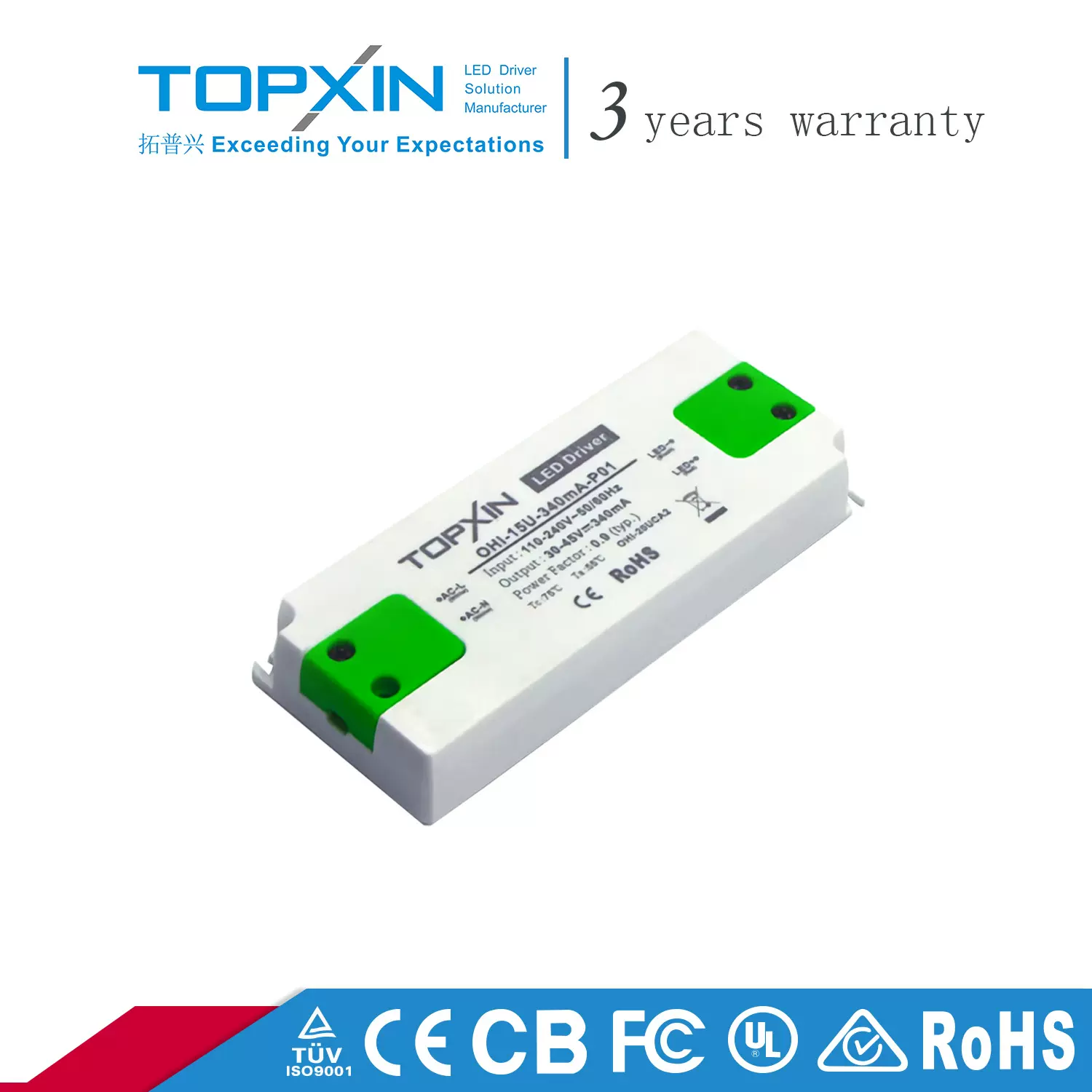 LED驱动电源PF0.9超薄恒压30W24V厂家直销足功率节能高功率高PF