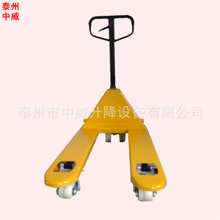 供应1吨2吨3吨5吨手动液压搬运车 托盘手推车液压地牛叉车铲车