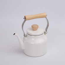 日式搪瓷水壶 珐琅壶  茶壶 简约水壶 出口日本 外贸壶