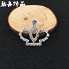 Metal golden hair accessory, children's Chinese hairpin handmade, Korean style, wholesale