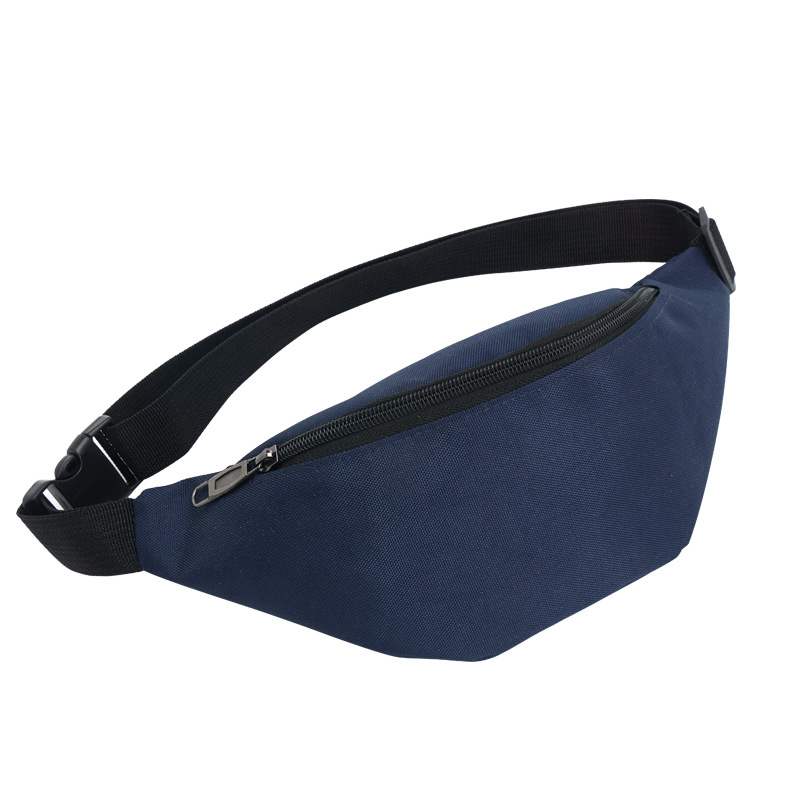 Unisex Basic Streetwear Solid Color Oxford Cloth Waterproof Waist Bags display picture 1