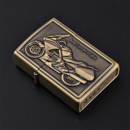 JT6209 Jiantai Kerosene Engine Windproof Metal Creative Retro Grinding Wheel Open Flame Cigarette Lighter Smoking Accessories Direct Sales