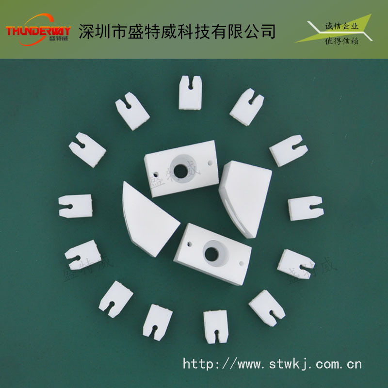 铁氟龙机加工品精密四氟制品PTFE制品异形四氟加工