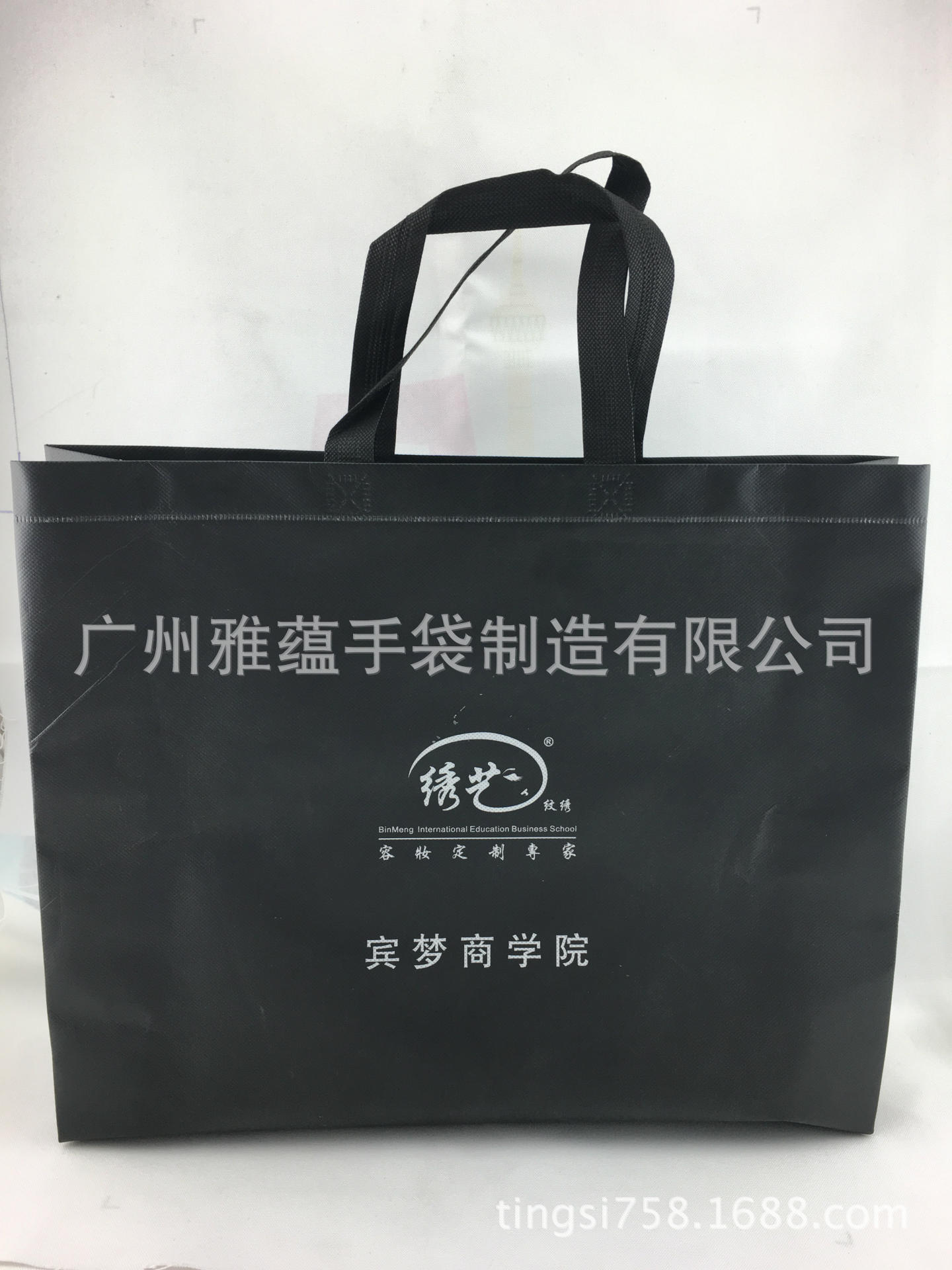 新款立体袋厂 无纺布购物环保袋厂 机印无纺布袋 不织布机压袋