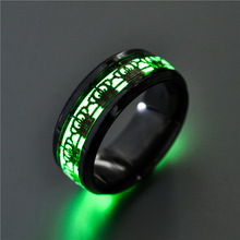 Fashion New Glazed Seven Color Changing Ring display picture 1