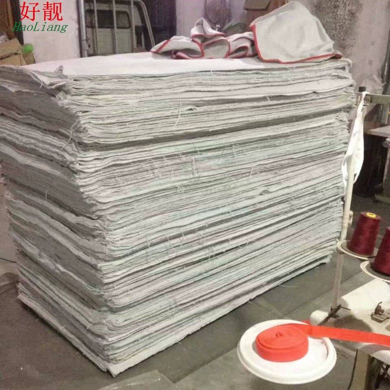 5mm ceramic fiber cloth fire blanket public place welding protection applicable specifications complete in stock supply