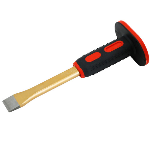 Alloy steel handle flat chisel, hardware tool stone worker's chisel, sharp steel chisel, alloy flat chisel for construction, stone materials, cement grooving