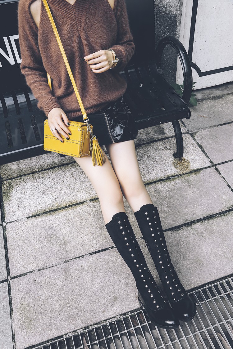 Bottes femme BELLES CHAUSSURES en PU artificiel - Ref 3354773 Image 15