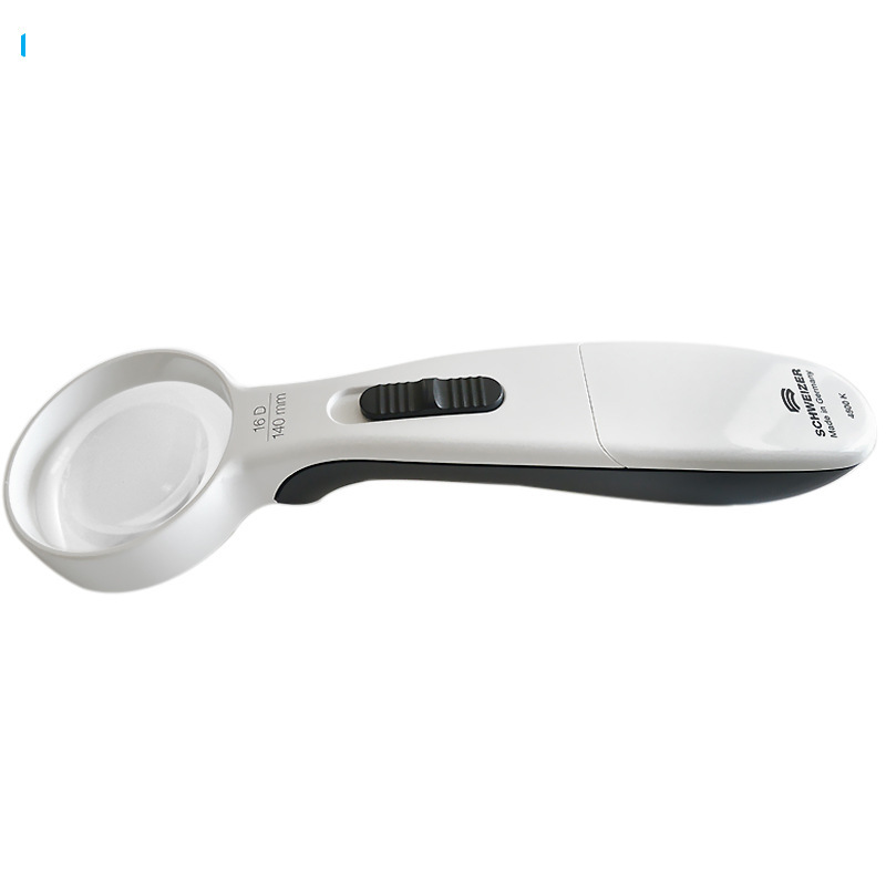 视维德SCHWEIZER4倍60mm带LED灯老人阅读放大镜171162