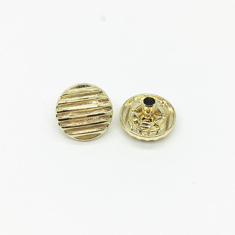 金属四合扣暗扣敲扣羽绒服纽扣批发