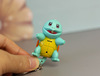 Pet small elves Pikachu keychain LED light light pendant Jenny turtle creative key chain gift gift