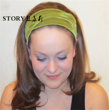 日本梨花Reefur日系欧美外贸韩国优雅名媛瑜伽秋冬丝绒发带头带