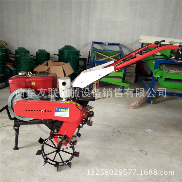 四冲程旋耕松土机厂家 大棚多功能开沟培土机 柴油微耕机  