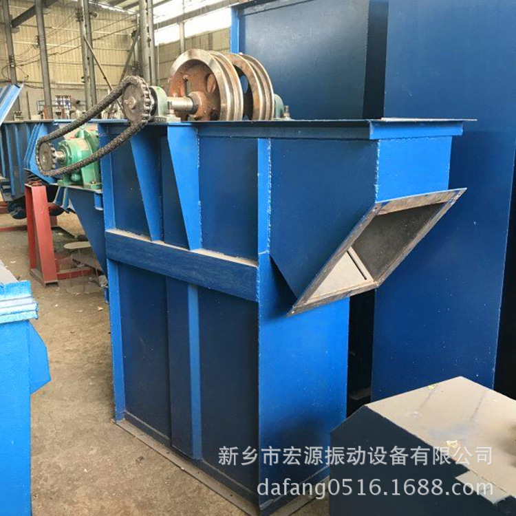 混凝土提升机 环链斗式 自动上/卸料 垂直高处输送 耐高温/耐磨