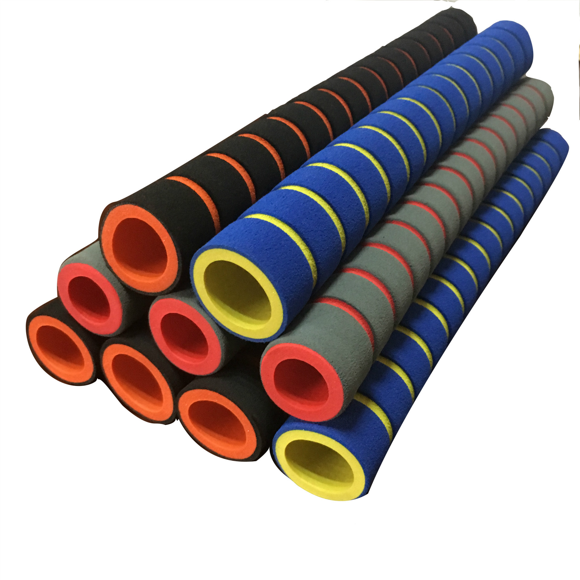 丁腈橡胶红色发泡棉管 黑色白色橡塑发泡管