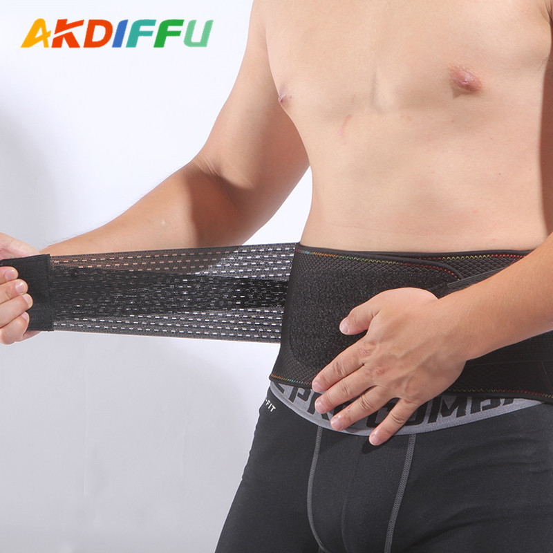 Aaikedifei 5005 # color soporte de hilo soporte de cintura alta malla transpirable levantamiento de pesas soporte de fuerza en cuclillas soporte de cintura