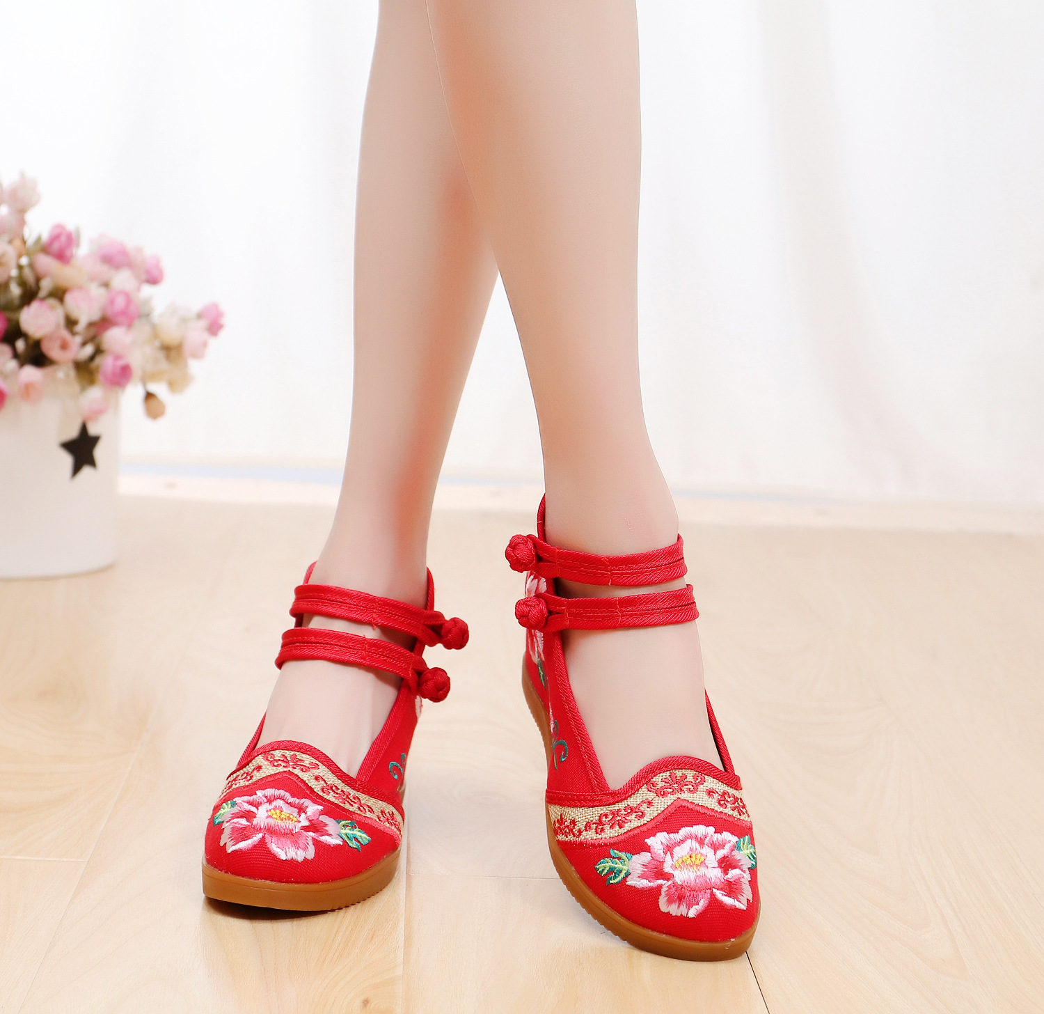 Mocassins femme en Toile - Ref 3440354 Image 27