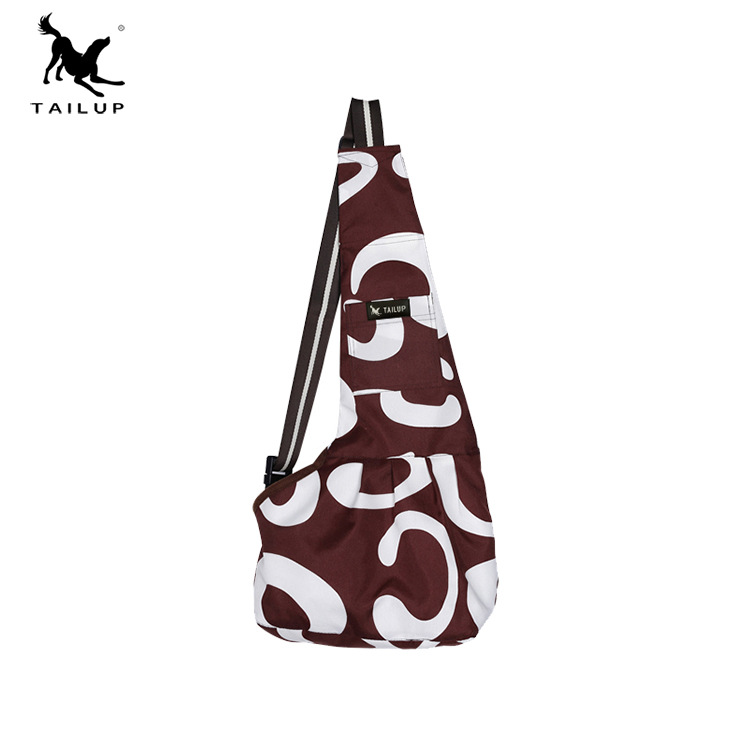猫狗胸前包 宠物用品牛津布跨境背带斜挎外出便携猫包 时尚单肩包