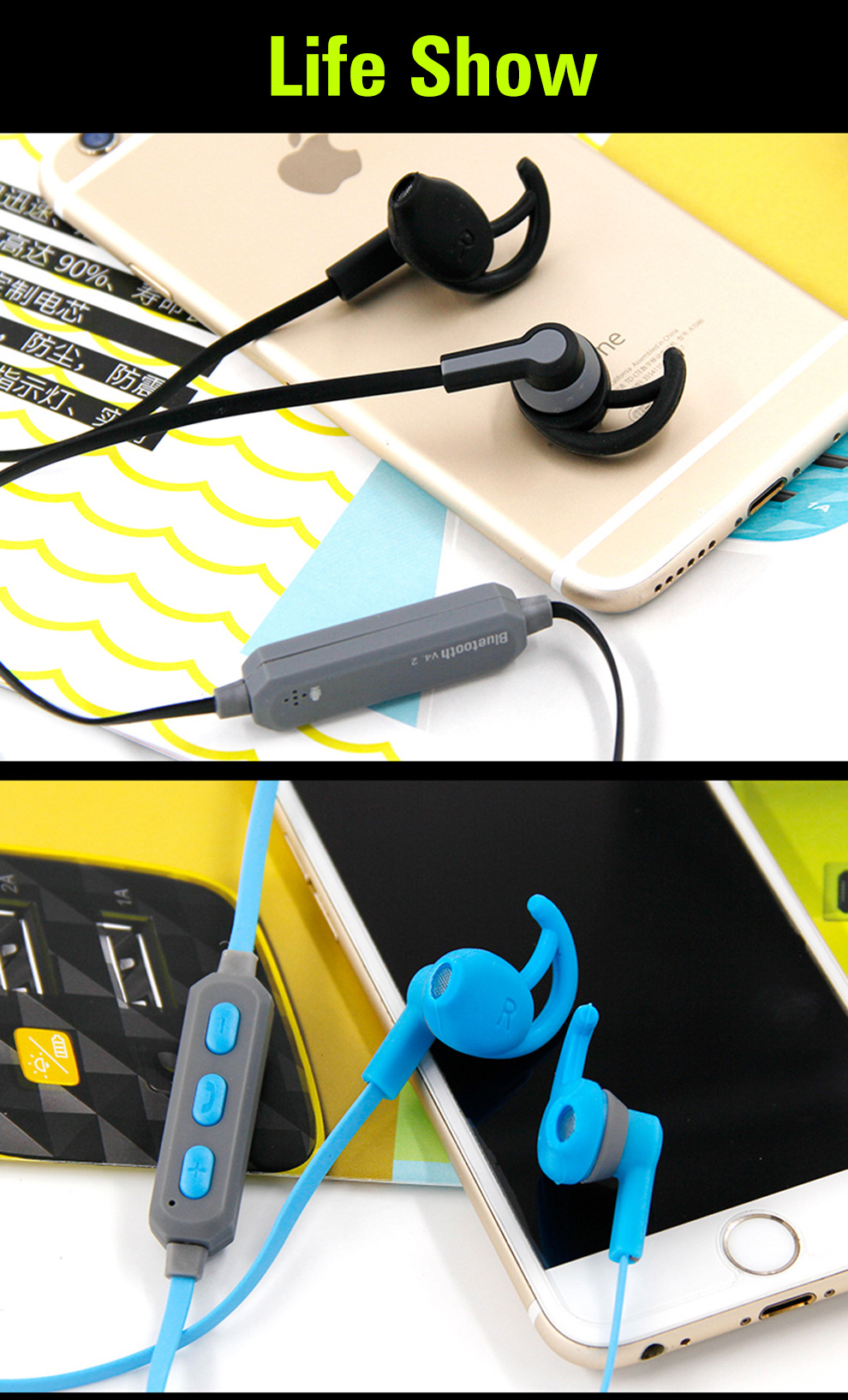 wireless sport running bluetoo