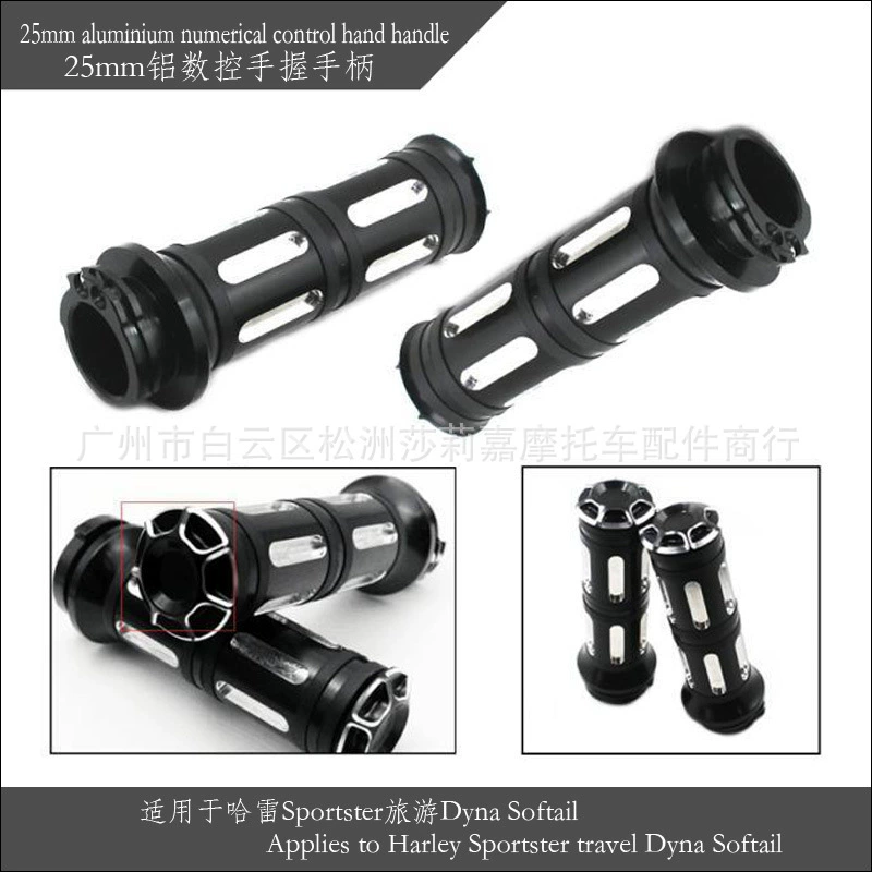Алюминиевая ручка с ЧПУ 25 мм, подходит для Harley Sportster Tour Diana Softail