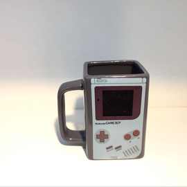 游戏机变色马克杯咖啡杯三面变色Game Boy 热感应温度变色陶瓷杯