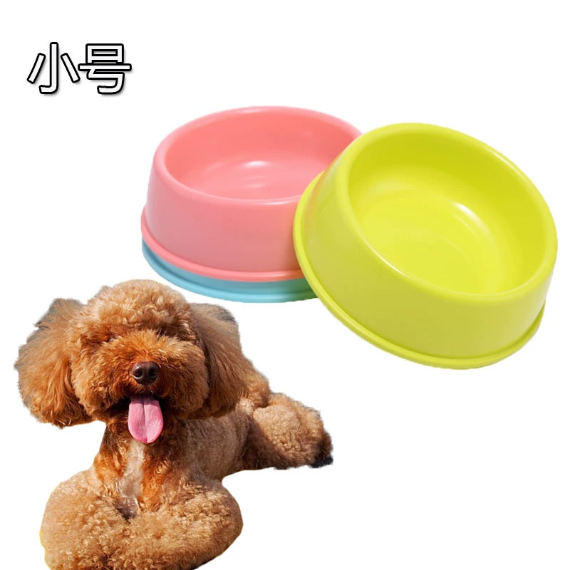 Завод прямых поставок собака корма чаша собака миска риса миска кошка и собака поставляет один чаша Тедди маленькая собака питьевой бассейна
