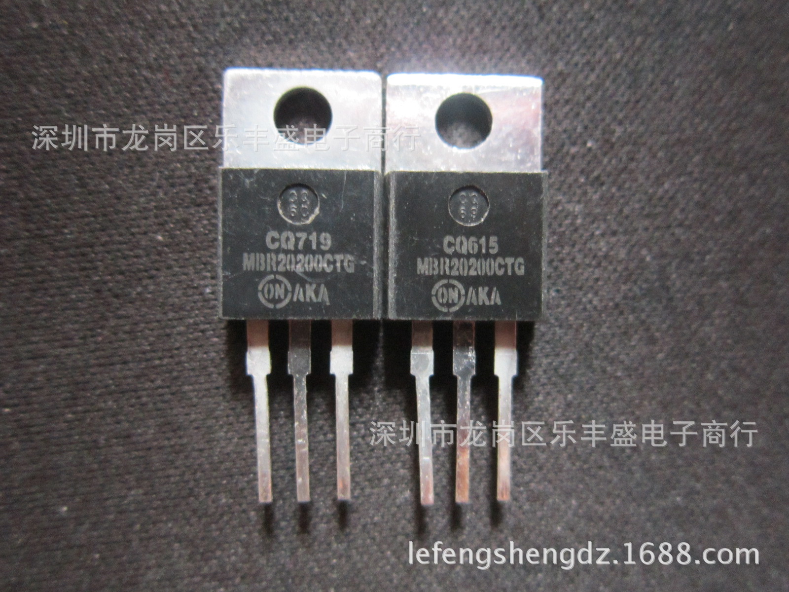 MBR20200CTG B20200CTG 拆机安森美 TO-220 肖特基二极管