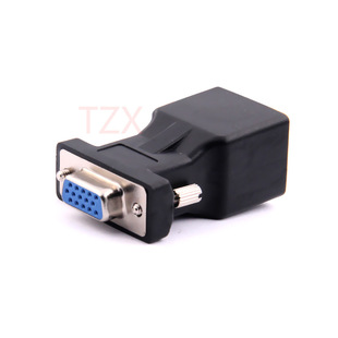 VGA�DRJ45�D���^ �W����ݔVGA��̖ VGA�D�W�����L15�db15 ��/ĸ